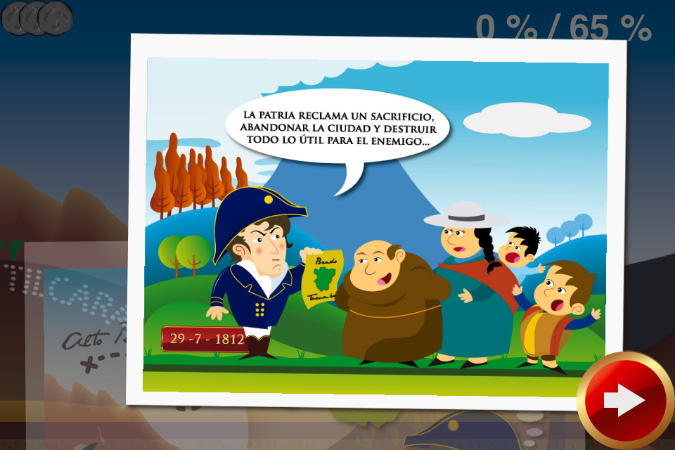 Screenshot Juego del Exodo Screenshot Juego del Exodo